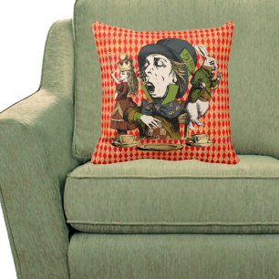 Cojín Decorativo Personajes Vintage de Wonderland