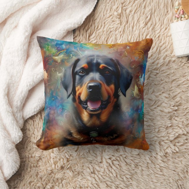 Cojín Decorativo Personalice Con Su Propio Marco De Mariposa De Ima (Manta)