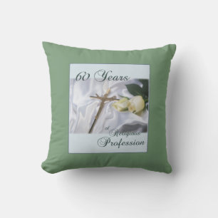 Cojín Decorativo Personaliza, 60 Años de Profesión Religiosa