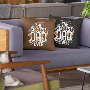 Cojín Decorativo Personaliza a Moderno El Papá Más Coolado De La Hi