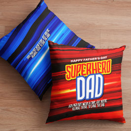 Cojín Decorativo Personaliza a SuperHero Dad