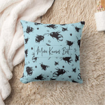 Personalizable Bee Art Cushion | Regalo para ella