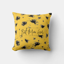 Personalizable Bee Cushion | Regalo de cumpleaños 