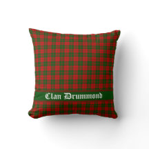 Personalizable Clan Drummond Tartan