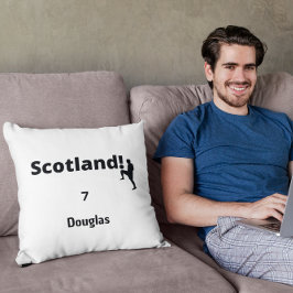 Cojín Decorativo Personalizable de Escocia