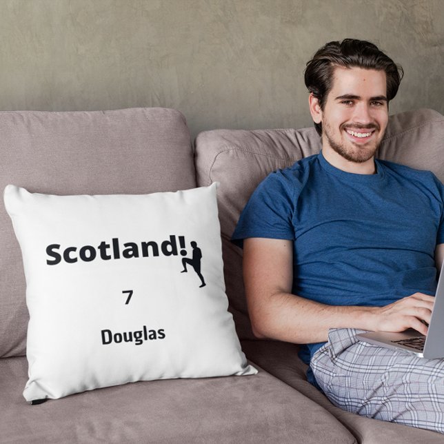 Cojín Decorativo Personalizable de Escocia (Subido por el creador)