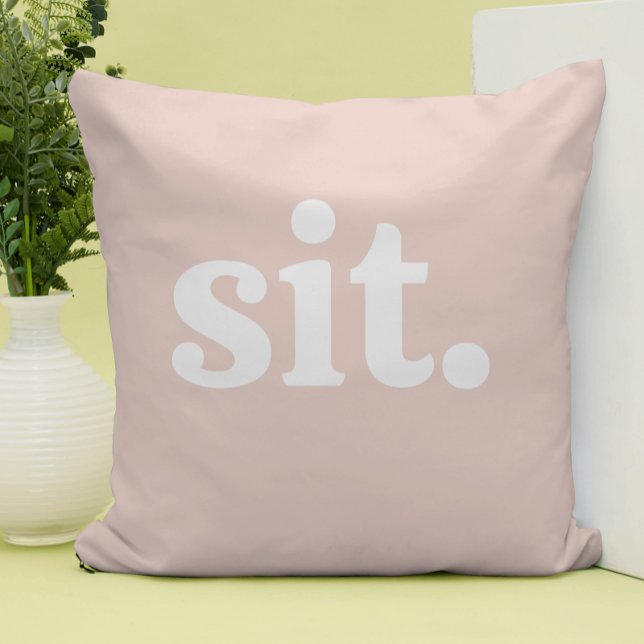 Cojín Decorativo Personalizable de madera rosada de moda (Subido por el creador)