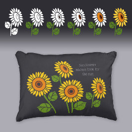 Cojín Decorativo Personalizable decorativo girasoles CC1073