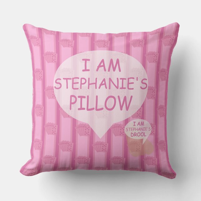 Cojín Decorativo Personalizable divertido y divertido Royal Flush (Anverso)