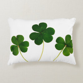Cojín Decorativo Personalizable Irlandés Clover Pillow