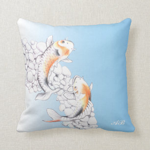 Cojín Decorativo Personalizable: Koi