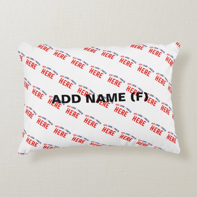 COJÍN DECORATIVO PERSONALIZABLE MODERNO ESTILO BLANCO VERIFICADO MA (Anverso)