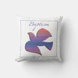 Cojín Decorativo Personalizable, palo de bautismo adulto