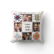 Personalizable Photo Blanket Collage