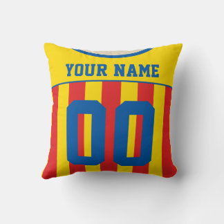 Cojín Decorativo Personalizable Sports Jersey Template Pillow, Socc