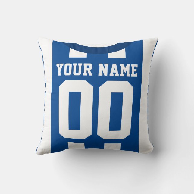 Cojín Decorativo Personalizable Sports Jersey Template Pillow, Socc (Reverso)