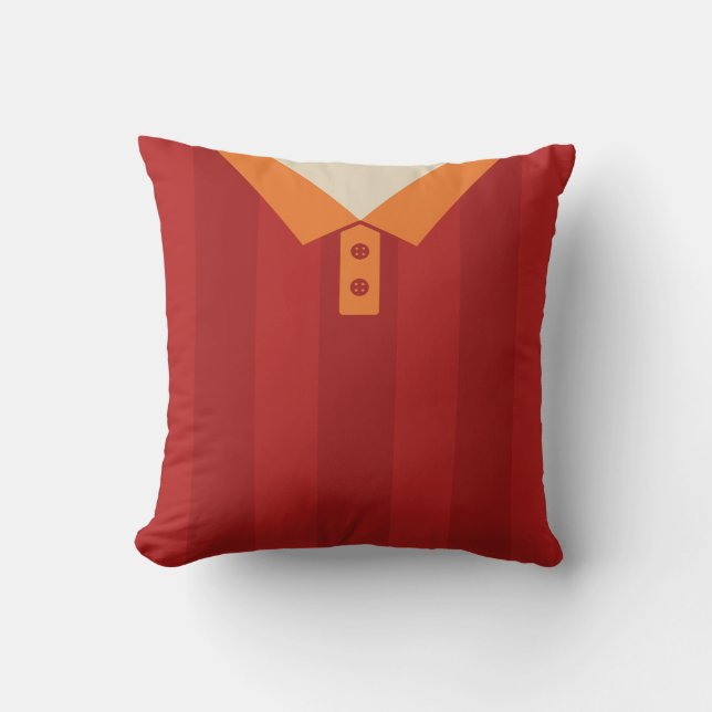 Cojín Decorativo Personalizable Sports Jersey Template Pillow, Socc (Anverso)