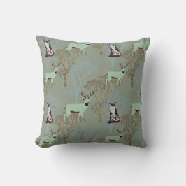 Cojín Decorativo Personalizable unico para animales de Woodland
