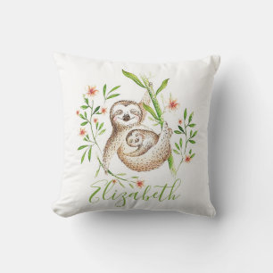 Cojín Decorativo Personalización de las crías de madres y bebés