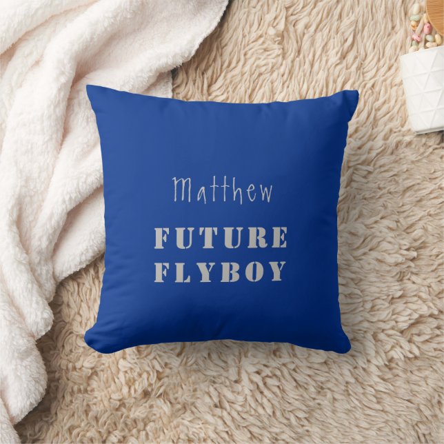 Cojín Decorativo Personalización militar de Flyboy en el futuro (Manta)