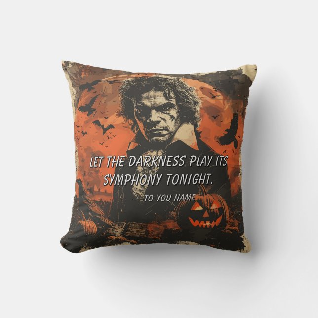 Cojín Decorativo Personalización personalizada | (Anverso)