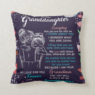 Cojín Decorativo Personalizado A La Caja De Mi Nieta
