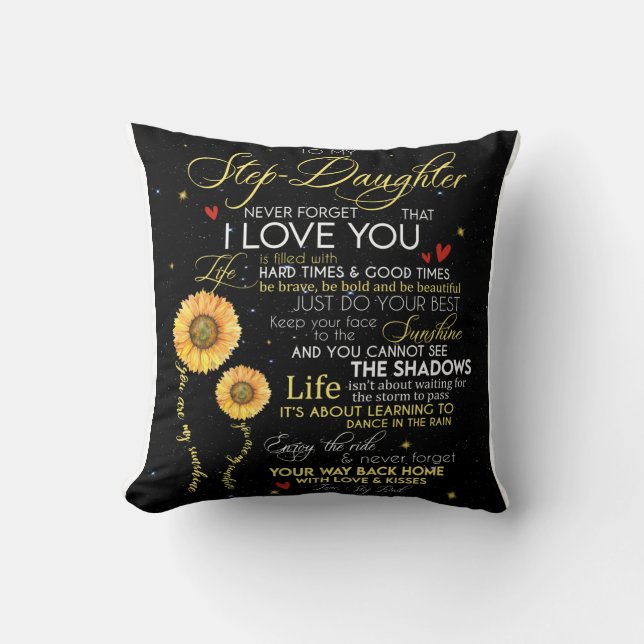 Cojín Decorativo Personalizado A Mi Paquete De Hijos (Anverso)