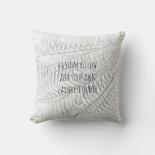 Cojín Decorativo personalizado agregar un diseño de arte de natural