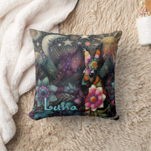 Cojín Decorativo Personalizado animal caprichoso del suroeste
