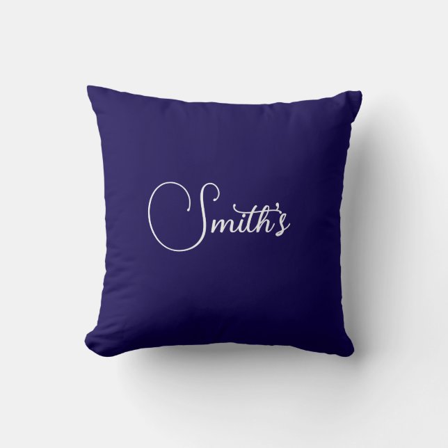Cojín Decorativo Personalizado arrojar Pillow (Anverso)