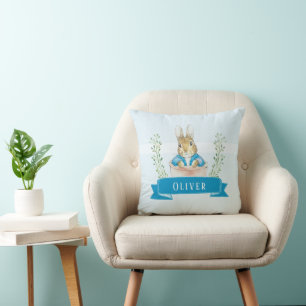 Cojín decorativo Personalizado azul de Boy Peter R