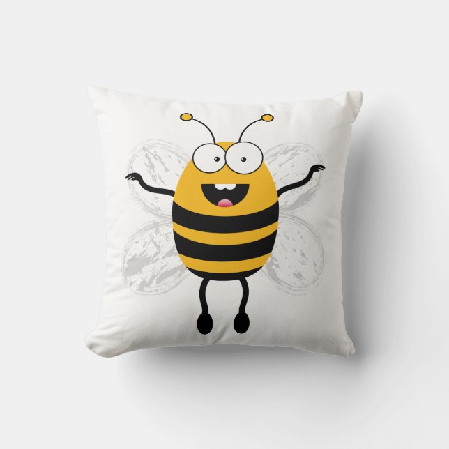 Cojín Decorativo Personalizado Bee (Anverso)