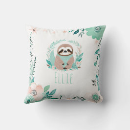Cojín Decorativo Personalizado Boho Corte Slote Pillow Pastel Verde