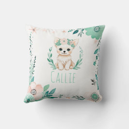 Cojín Decorativo Personalizado Boho Puppy Chihuahua Pillow Pastel V