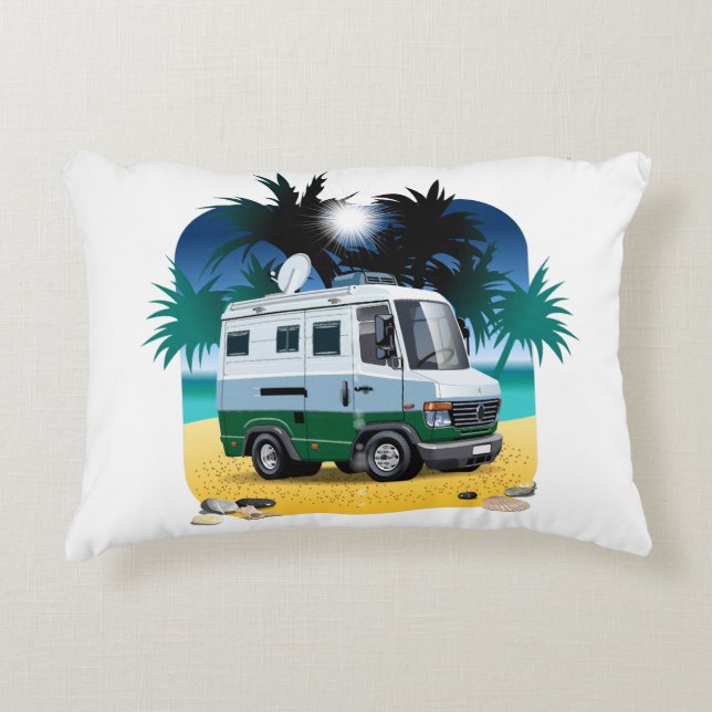 Cojín Decorativo Personalizado Camper (Anverso)