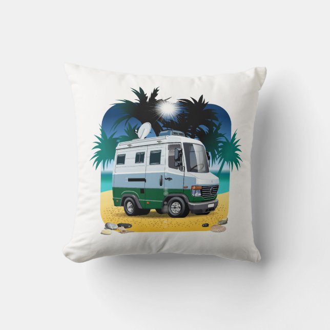 Cojín Decorativo Personalizado Camper (Anverso)