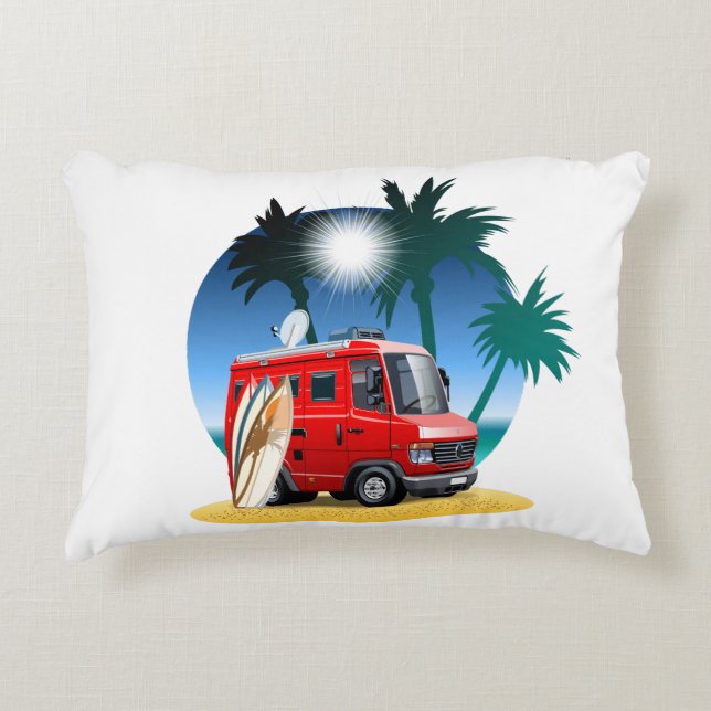 Cojín Decorativo Personalizado Camper (Anverso)