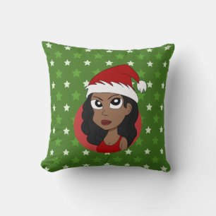 Cojín Decorativo personalizado chica navidades