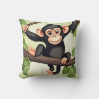 Personalizado chimpancé loco gracioso