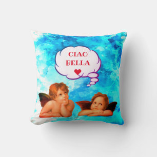 Cojín Decorativo Personalizado CIAO BELLA Cherubs Angels Valentines
