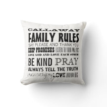 Personalizado con las reglas de familia de nombres