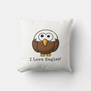 Cojín Decorativo Personalizado Cute Eagle