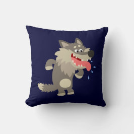 Cojín Decorativo Personalizado Cute Familiar Wolf Pillow