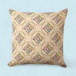 Cojín decorativo Personalizado de 20" con el logot