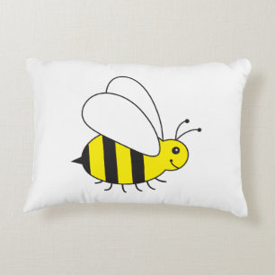 Cojín Decorativo Personalizado de Abejas de Tortito