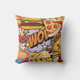 Cojín Decorativo Personalizado de alimentos