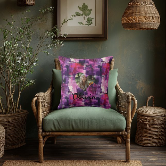 Cojín Decorativo Personalizado de arte moderno fotografía Pillow en (Subido por el creador)