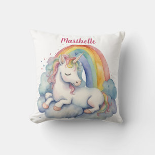 Cojín Decorativo Personalizado de Baby Unicorn