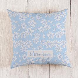 Cojín decorativo Personalizado de Chicas florales 