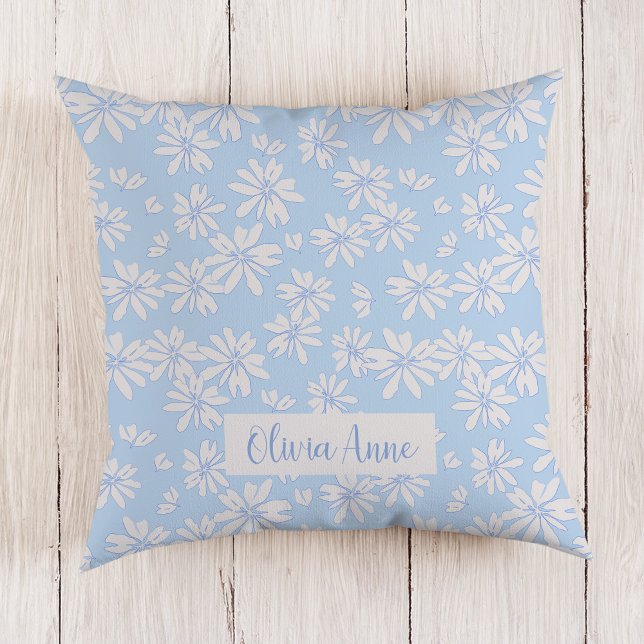 Cojín decorativo Personalizado de Chicas florales  (Subido por el creador)